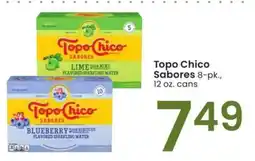 Albertsons Topo Chico Sabores - 8 - pk., 12 oz. cans offer
