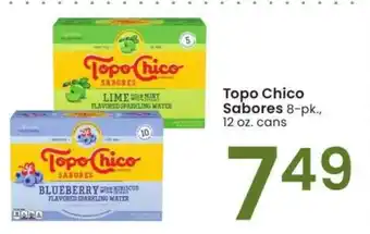 Albertsons Topo Chico Sabores - 8 - pk., 12 oz. cans offer