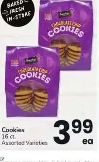 Albertsons Cookies - 16 ct. Assorted Varieties offer