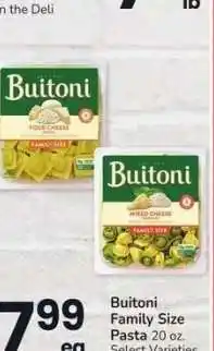 Albertsons Buitoni Family Size Pasta - 20 oz. Select Varieties offer
