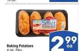Albertsons Baking Potatoes - 4 pk. Pkg offer