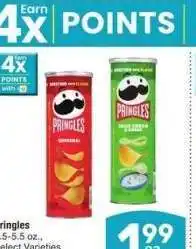 Albertsons Pringles - 4.5-5.5 oz., Select Varieties MIX OR MATCH offer