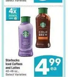 Albertsons Starbucks Iced Coffees and Lattes - 40-48 oz., Select Varieties offer