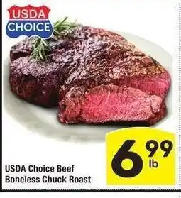 Albertsons USDA Choice Beef Boneless Chuck Roast offer
