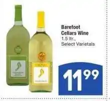 Albertsons Barefoot Cellars Wine - 1.5 ltr., Select Varietals offer