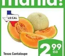 Albertsons Texas Cantaloupe - Large and Juicy offer