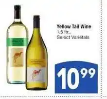 Albertsons Yellow Tail Wine - 1.5 ltr., Select Varietals offer