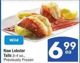 Albertsons Raw Lobster Tails - 3-4 oz., Previously Frozen offer