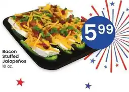 Albertsons Bacon Stuffed Jalapeños - 10 oz offer