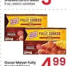 Albertsons Oscar Mayer Fully Cooked Bacon* - 2.52 oz offer