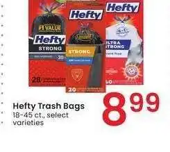 Albertsons Hefty Trash Bags - 18-45 ct., select varieties offer
