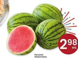 Albertsons Personal Watermelon offer