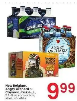 Albertsons New Belgium, Angry Orchard or Cayman Jack - 6 - pk., 11.2-12 oz. cans or btls., select varieties offer