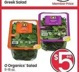 Albertsons O Organics Salad - 11-16 oz. Selected varieties offer