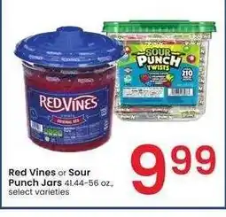 Albertsons Red Vines or Sour Punch Jars - 41.44-56 oz., select varieties offer