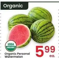 Albertsons Organic Personal Watermelon offer