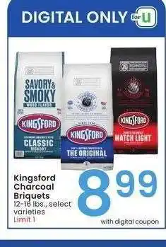 Albertsons Kingsford Charcoal Briquets - 12-16 lbs., select varieties offer