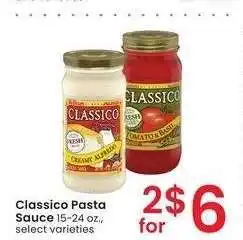 Albertsons Classico Pasta Sauce - 15-24 oz., select varieties offer