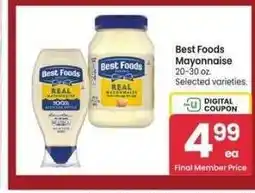 Albertsons Best Foods Mayonnaise - 20-30 oz. Selected varieties offer