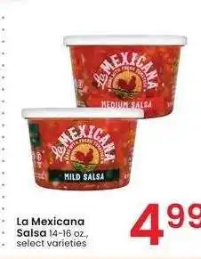 Albertsons La Mexicana Salsa - 14-16 oz., select varieties offer
