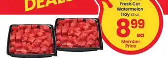 Albertsons Family Size Fresh Cut Watermelon Tray - 83 oz offer