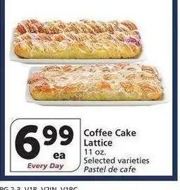 Albertsons Coffee Cake Lattice - 11 oz. Selected varieties offer