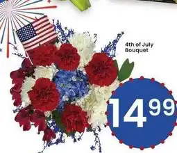 Albertsons 4th of July Bouquet offer