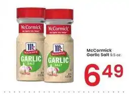 Albertsons McCormick Garlic Salt - 9.5 oz offer