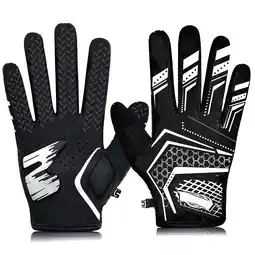 Walmart CureCalor Baseball Batting Gloves for Youth, L Size, 1 Pair, Black offer