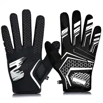 Walmart CureCalor Baseball Batting Gloves for Youth, L Size, 1 Pair, Black offer