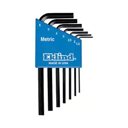 Walmart Eklind Tool 269-10507 7Pc. Metric L-Wrench Hexkey Set Short Arm offer