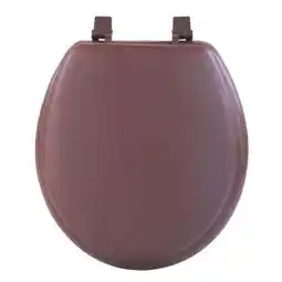 Walmart Achim Fantasia 17 Soft Standard Vinyl Toilet Seat, Standard, Chocolate offer
