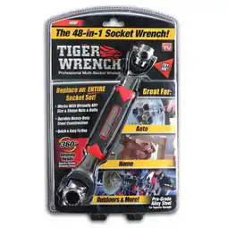 Walmart Global Shop Direct Tiger, 48-in-1 Steel Socket Wrench with 360 Degree Rotating Heads offer
