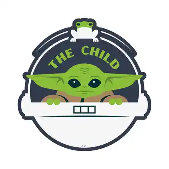 Walmart Chroma Graphics The Mandalorian The Child Vinyl Auto Decal, 4.75 x 4.75, 45067, 1 Piece offer