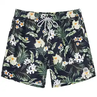 Walmart SURF CUZ Men's Swim Trunks Quick Dry Beach Swim Shorts for Men with Mesh Lining, up to Size 3XL offer