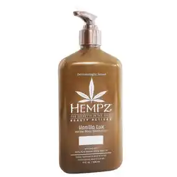 Walmart Hempz Vanilla Lux Herbal Body Moisturizer Body Lotion 17 oz offer