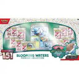 Walmart Pokemon 151 Blooming Waters Premium Collection - 12 Packs + Promo Cards offer