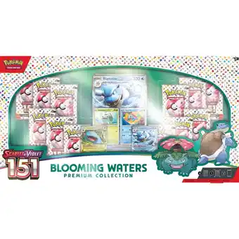 Walmart Pokemon 151 Blooming Waters Premium Collection - 12 Packs + Promo Cards offer