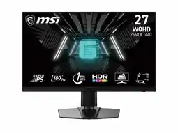 Walmart MSI 27 180 Hz Rapid IPS WQHD Gaming Monitor 2560 x 1440 (2K) G272QPF E2 offer