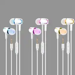 Walmart ASKMZ Stereo Noise Cancelling Wired Universal In-ear Earphone Headset with Mic offer