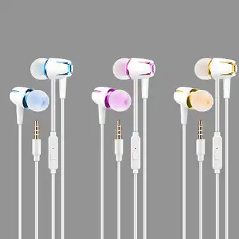 Walmart ASKMZ Stereo Noise Cancelling Wired Universal In-ear Earphone Headset with Mic offer