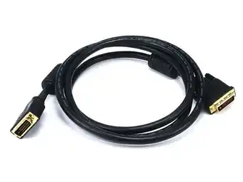 Walmart Monoprice 102408 6' DVI-D Cable Black offer