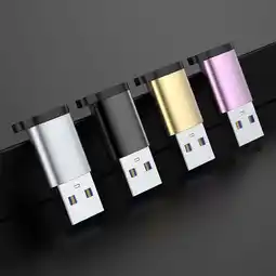 Walmart ASKMZ Plug and Play Portable Type-C to USB 3.0 Male Adapter OTG Connector Data Transfer Converter offer
