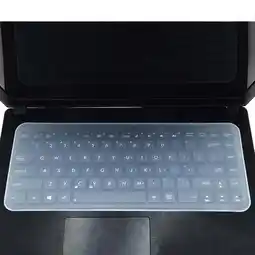 Walmart Fairnull Keyboard Cover Ultra-thin Good Feeling Silicone Universal Keyboard Film for Laptop offer