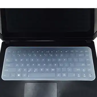 Walmart Fairnull Keyboard Cover Ultra-thin Good Feeling Silicone Universal Keyboard Film for Laptop offer