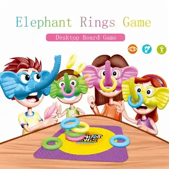 Walmart Elephant Ring Toss Game Set Fun Outdoor Indoor Activity Toy for Kids Family offer