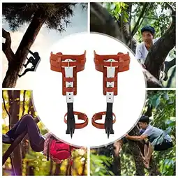 Walmart Tree Climbing Spike Set - Adjustable Tree Climbing Gear with Spike Tool offer
