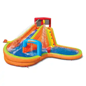 Walmart Banzai Lazy River Inflatable Adventure Water Park Slide and Splash Pool offer