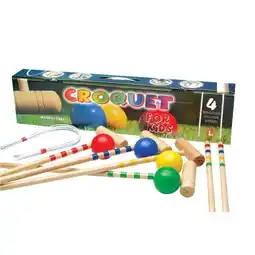 Walmart Londero 4 Player Childrens Croquet Set offer