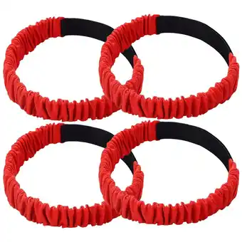 Walmart TABLETREANDS Legged Race Game Straps Red For Kids And Adults Family Gatherings 4Pcs 19.7X1.2X0.2In offer